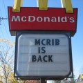 I Just Ate A McRib, Y’all!