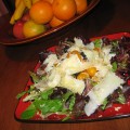 Andrea Beaman’s Arugula Salad with Shaved Manchego Cheese