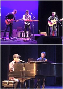 Luther Dickinson, Robert Randolph, Rich Robinson & Ivan Neville rockin at The Center for the Arts