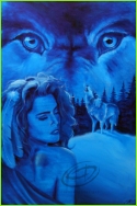 Woman In Sheep's Clothing - Original Oil Painting 24x36